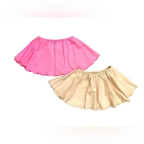 The Leotard Boutique Leotard‎ Pink/Tan Skirts Bundle Size  Girl's - Picture 1 of 6